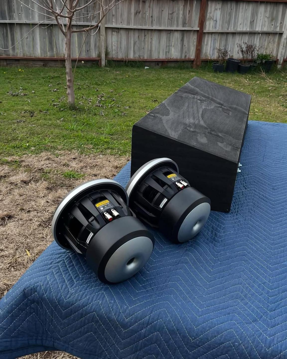 2 JL Audio 8W7 Subwoofers with Custom Enclosure - Image 5