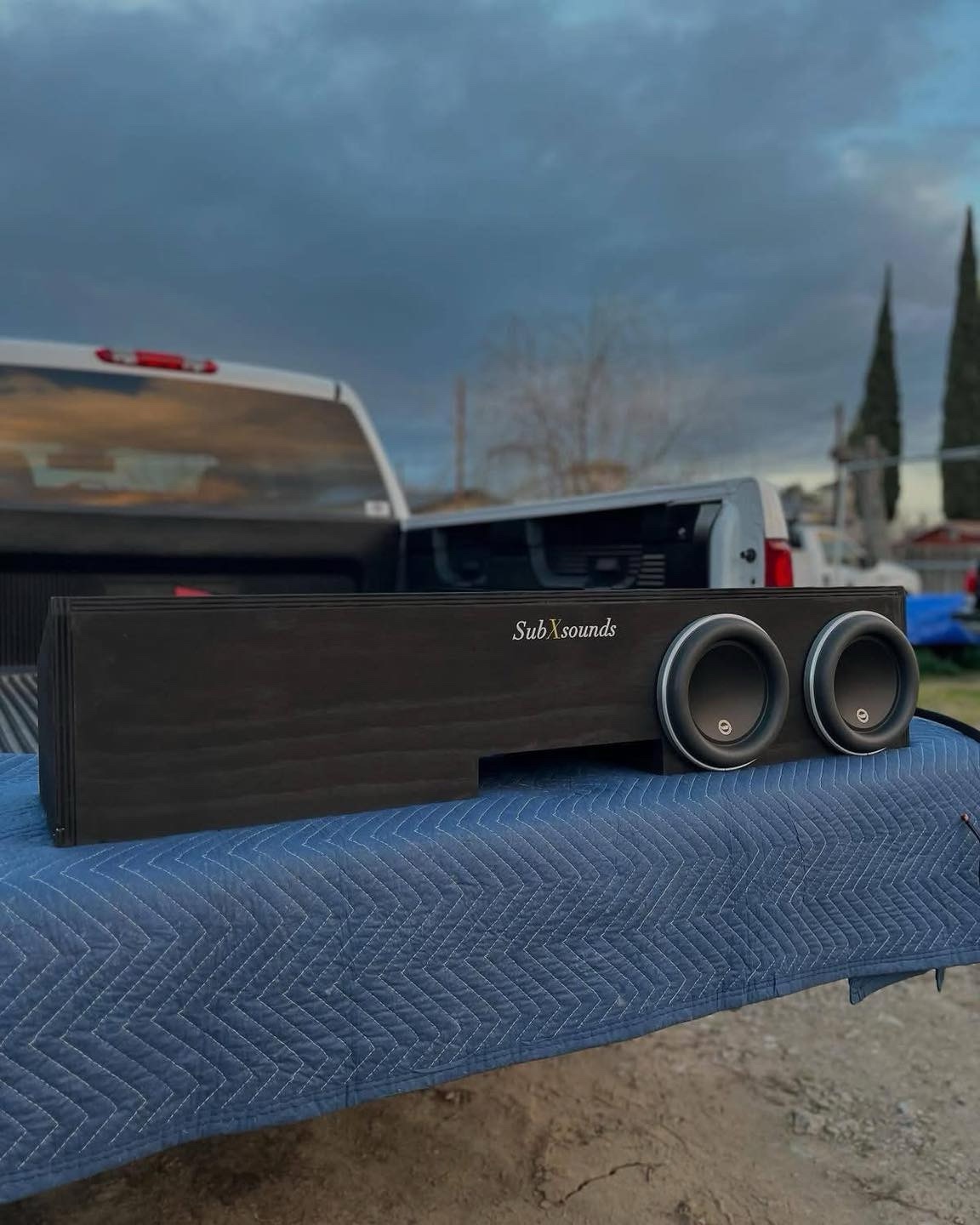 2 JL Audio 8W7 Subwoofers with Custom Enclosure - Image 3