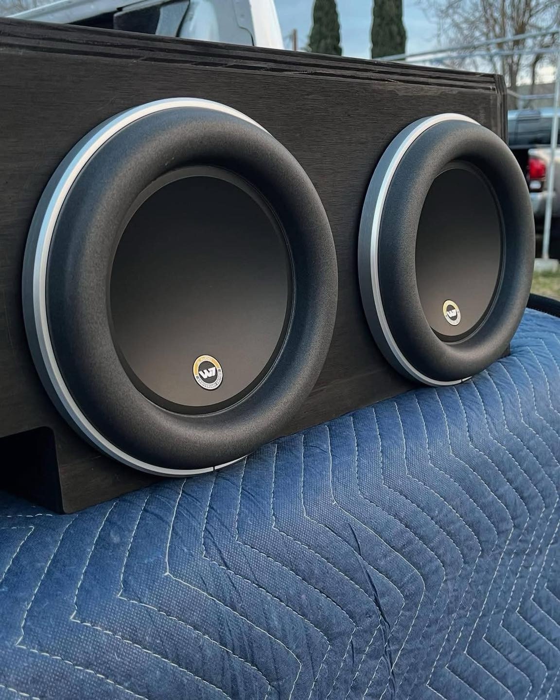 2 JL Audio 8W7 Subwoofers with Custom Enclosure